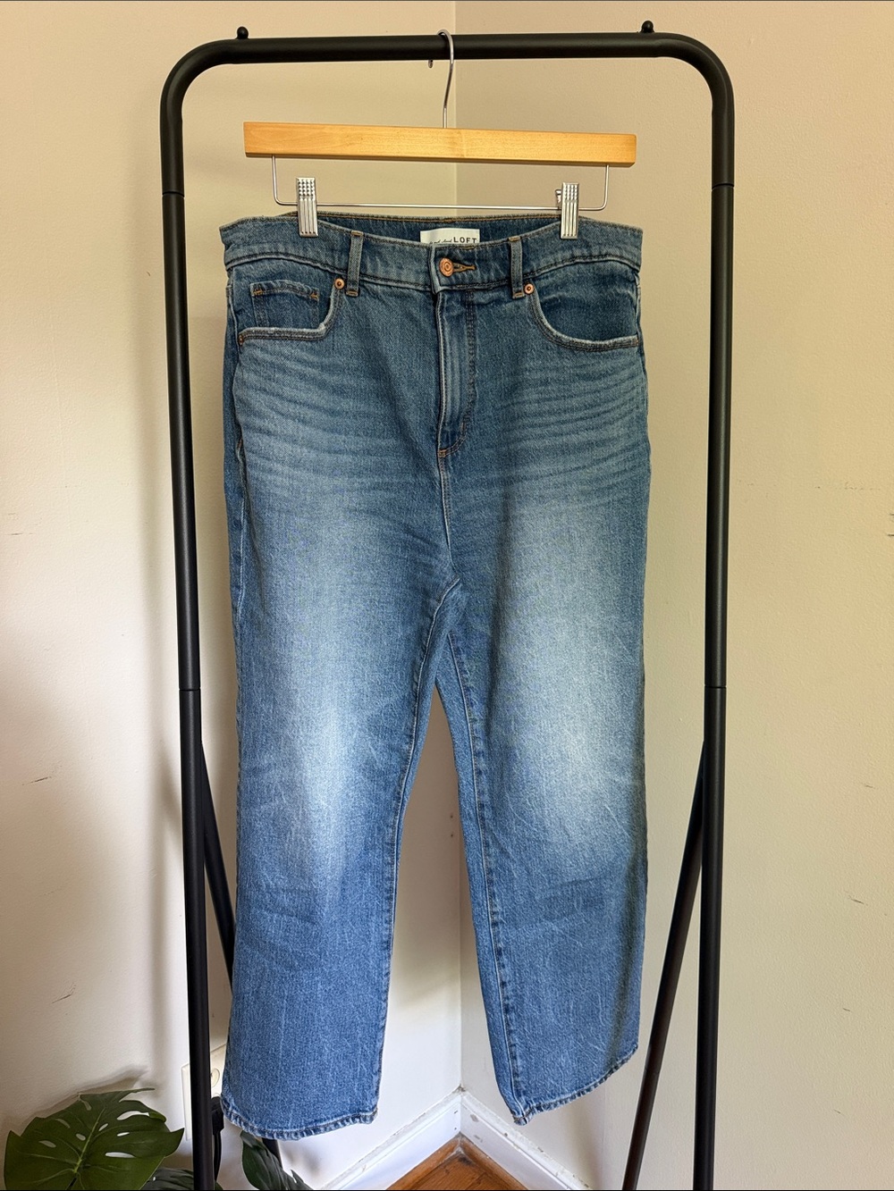 LOFT The Straight Leg Jean
